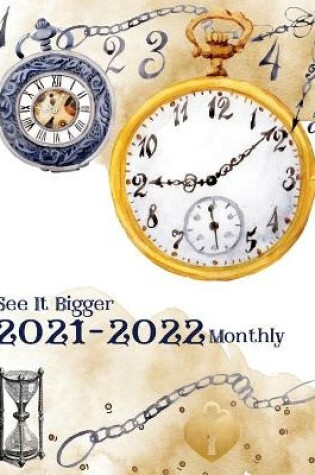 Cover of 2021-2022 Monthly Planner - 2 Year Calendar