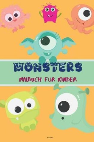 Cover of Monsters Malbuch für Kinder