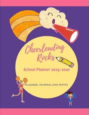 Book cover for Cheerleading Rocks Planner 2019-2020