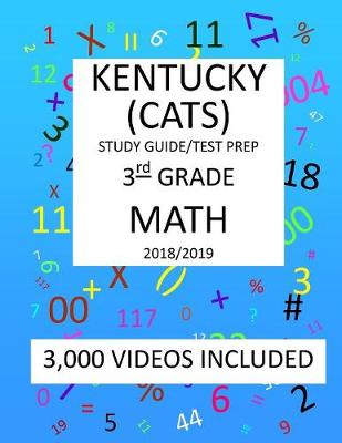 Book cover for 3rd Grade KENTUCKY CATS, 2019 MATH, Test Prep