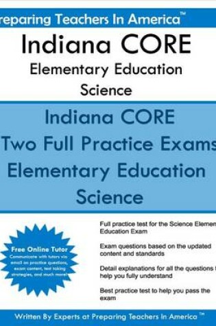 Cover of Indiana CORE Elementary Education Science