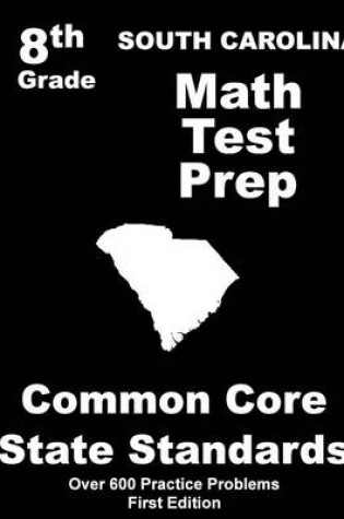 Cover of South Carolina 8th Grade Math Test Prep