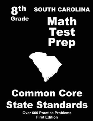 Book cover for South Carolina 8th Grade Math Test Prep