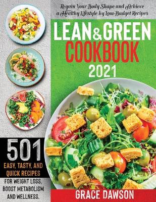 Book cover for Lean and Green Cookbook 2021