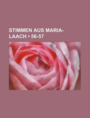 Book cover for Stimmen Aus Maria-Laach (56-57)