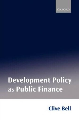 Cover of Development Policy as Public Finance