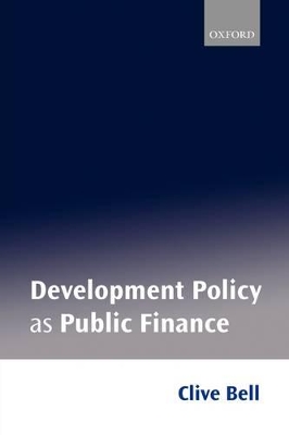 Book cover for Development Policy as Public Finance