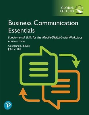 Book cover for Business Communication Essentials: Fundamental Skills for the Mobile-Digital-Social Workplace plus Pearson MyLab Business Communication with Pearson eText, Global Edition