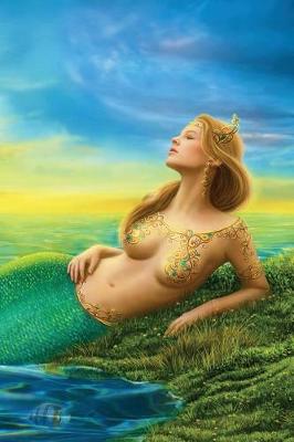Book cover for Basking Mermaid Princess Notebook