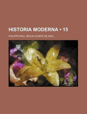 Book cover for Historia Moderna (15 )