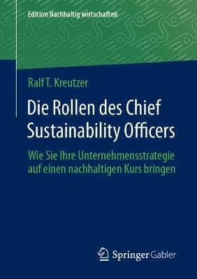 Book cover for Die Rollen des Chief Sustainability Officers