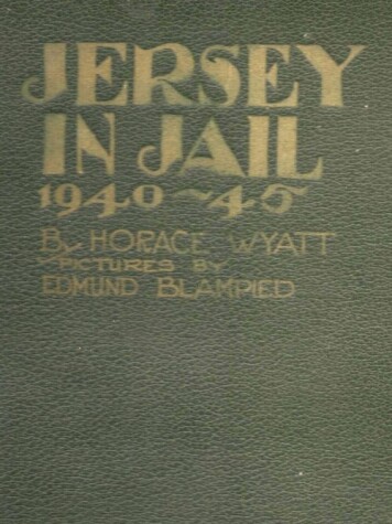 Book cover for Jersey in Jail, 1940-1945