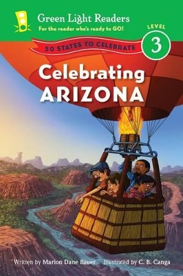 Book cover for Celebrating Arizona: 50 States to Celebrate: Level 3 Reader