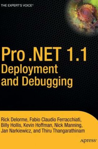 Cover of Pro .Net 1.1 Deployment and Debugging