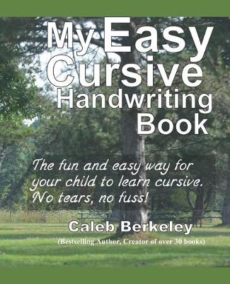 Book cover for My Easy Cursive Handwriting Book