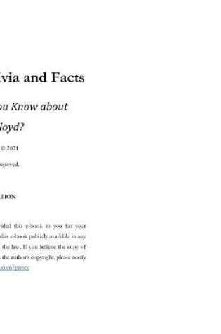 Cover of Pink Floyd Trivia and Facts