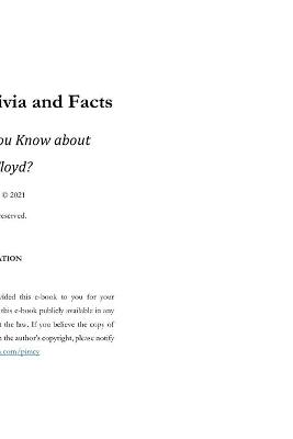 Book cover for Pink Floyd Trivia and Facts