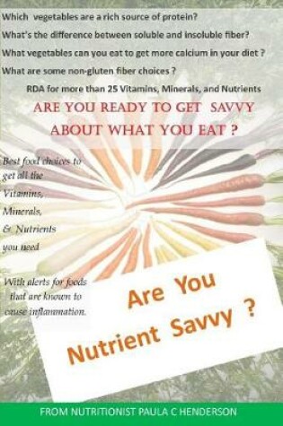 Cover of Are You Nutrient Savvy?