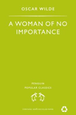 Cover of A Woman of No Importance