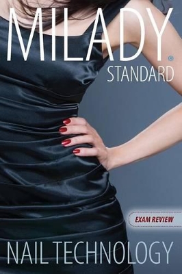Book cover for Exam Review for Milady Standard Nail Technology
