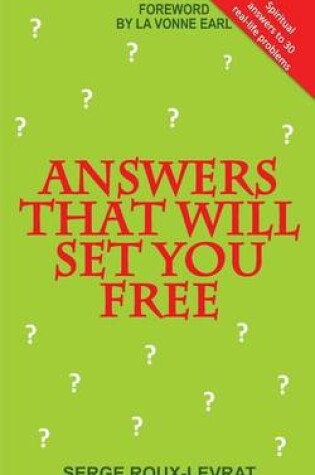 Cover of Answers That Will Set You Free