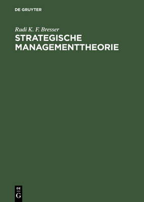 Cover of Strategische Managementtheorie