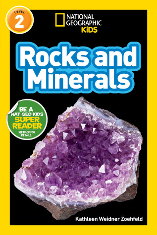 Book cover for National Geographic Readers: Rocks and Minerals