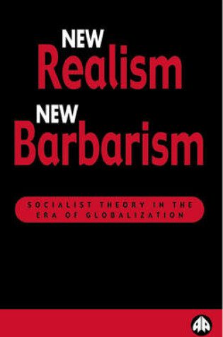 Cover of New Realism, New Barbarism