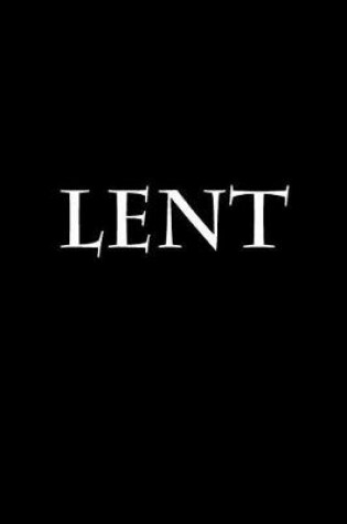 Cover of Lent