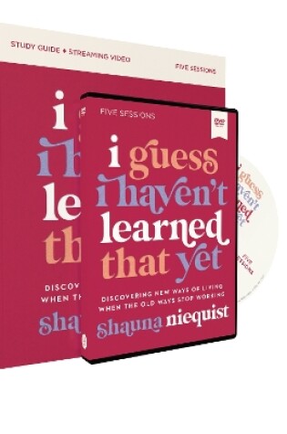 Cover of I Guess I Haven't Learned That Yet Study Guide with DVD