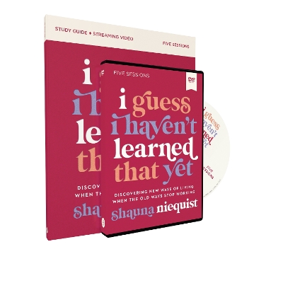 Book cover for I Guess I Haven't Learned That Yet Study Guide with DVD