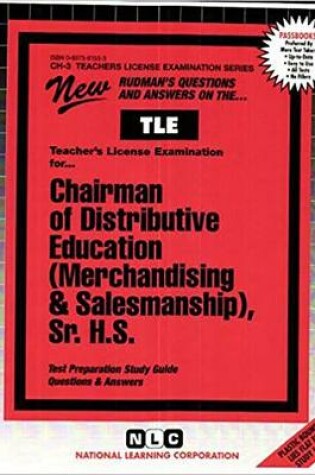 Cover of Distributive Educations (Merchandising & Salesmanship), Sr. H.S.