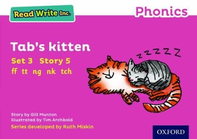 Book cover for Read Write Inc. Phonics: Tab's Kitten (Pink Set 3 Storybook 5)