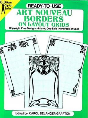 Book cover for Ready-to-Use Art Nouveau Borders on Layout Grids