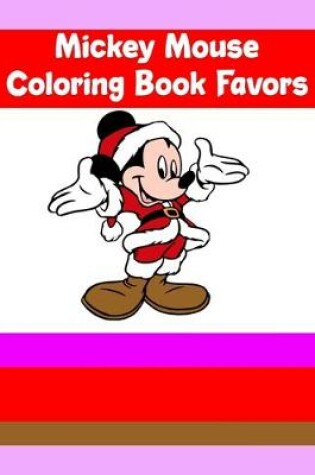 Cover of Mickey Mouse Coloring Book Favors