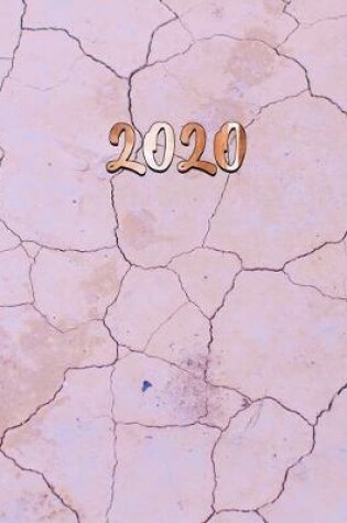 Cover of Purple Marble & Rose Gold Planner 2020