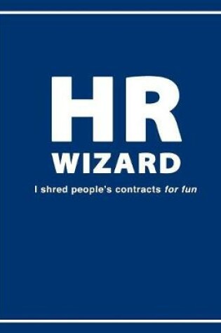 Cover of HR Wizard Notebook, Journal & Exercise Book