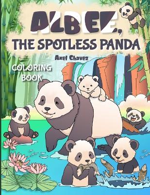 Book cover for Albee, the Spotless Panda - Coloring Book