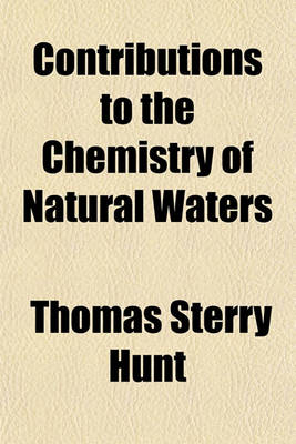 Book cover for Contributions to the Chemistry of Natural Waters