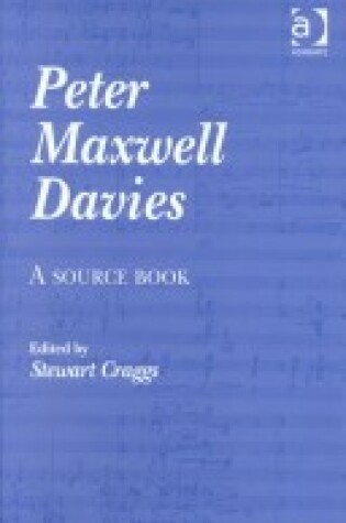 Cover of Peter Maxwell Davies