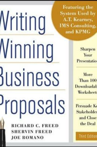 Cover of Writing Winning Business Proposals, Third Edition