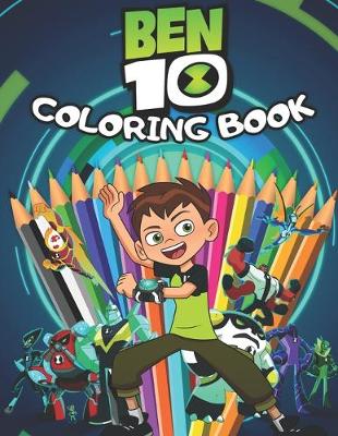 Book cover for BEN 10 Coloring Book