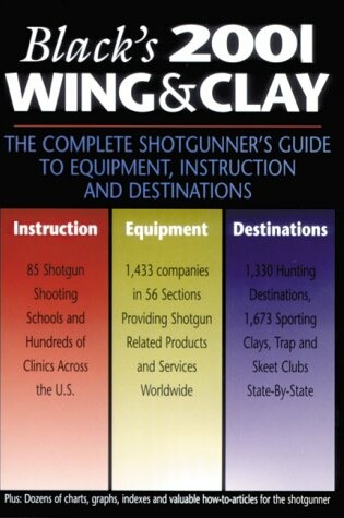 Cover of Black's 2001 Wing & Clay