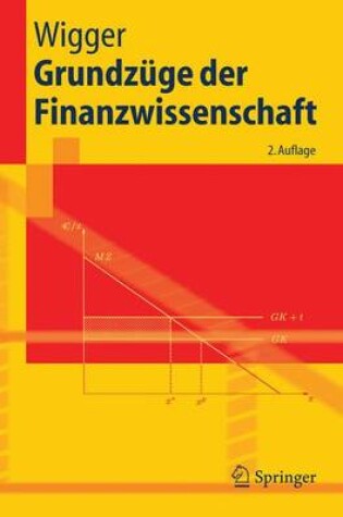 Cover of Grundzüge der Finanzwissenschaft