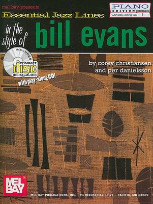 Cover of Essential Jazz Lines in the Style of Bill Evans