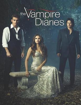 Book cover for The Vampire Diaries