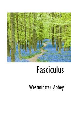 Book cover for Fasciculus