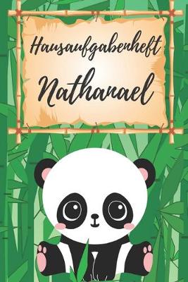 Book cover for Hausaufgabenheft Nathanael