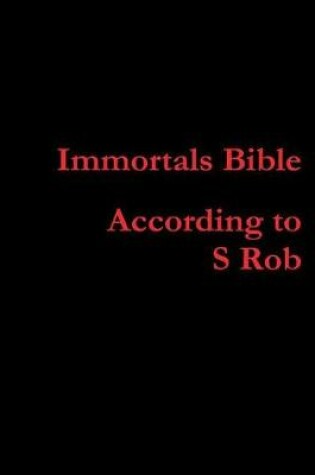 Cover of Immortals Bible
