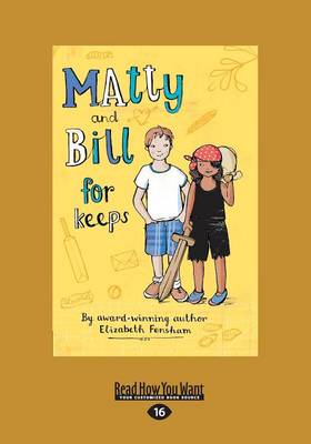 Book cover for Matty and Bill for Keeps